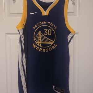 Nike Golden State Warriors Stephen Curry Icon Edition Jersey Size S DN2005 401